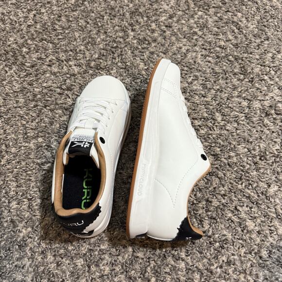 Kuru Shoes Womens 6.5 Roam Classic Court White Leather Sneakers Lace Up New - Picture 5 of 7